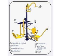 Mega Estação com 7 Funções Modelo A